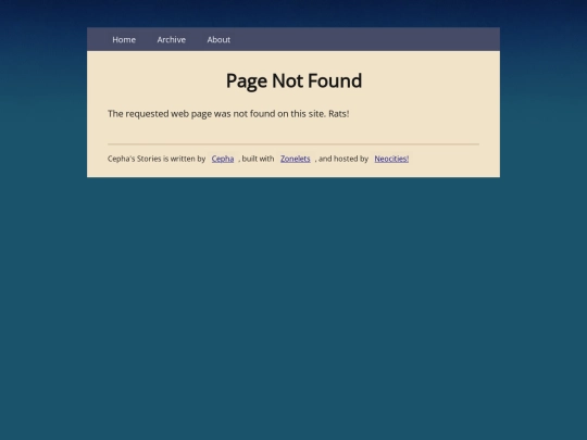 not_found screenshot