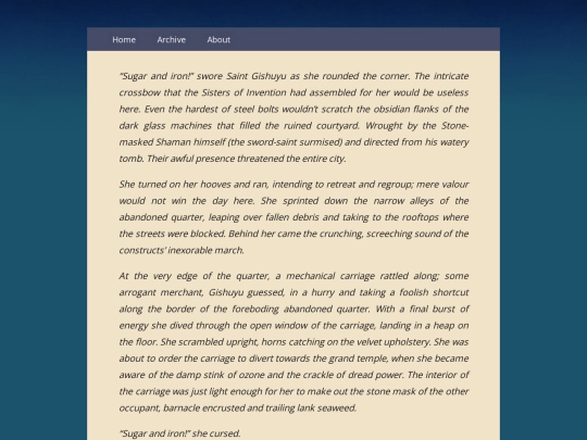 posts/Sugar-and-Iron screenshot