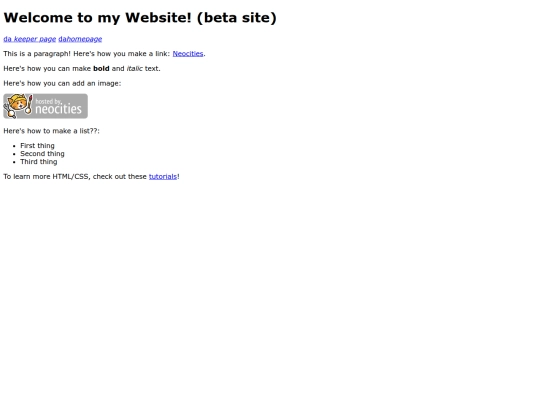 betasite screenshot