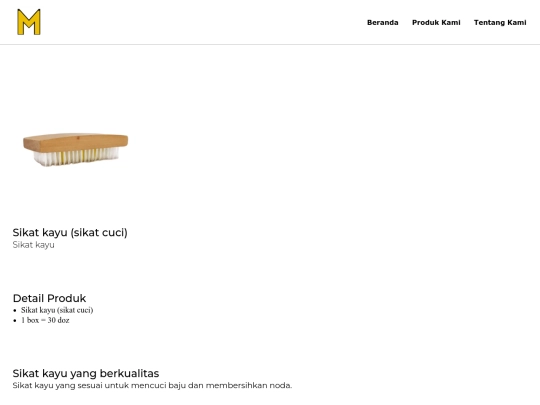 Mai/sikat-kayu screenshot