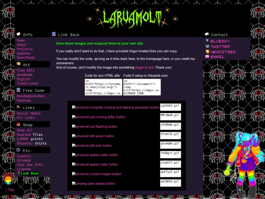 linkback screenshot
