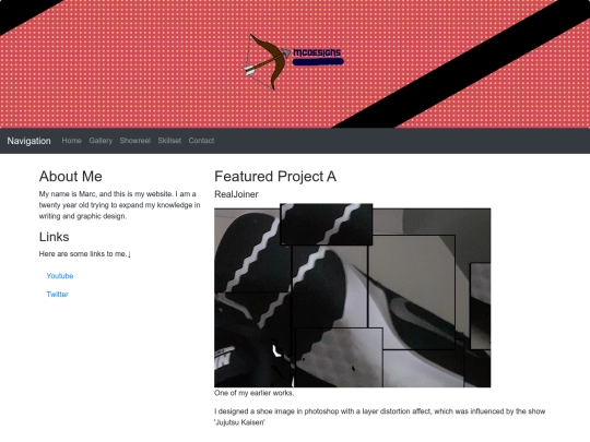 portfolio screenshot