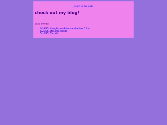 blog screenshot