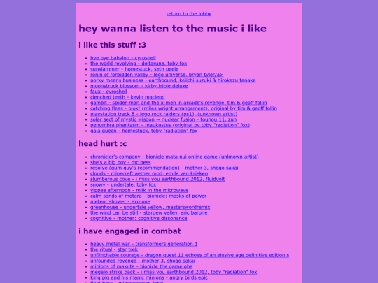 music screenshot