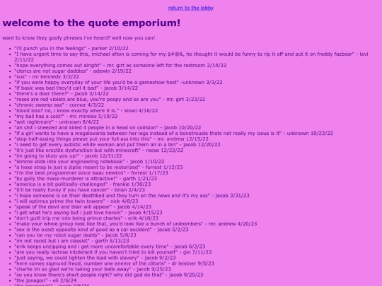 quotes screenshot