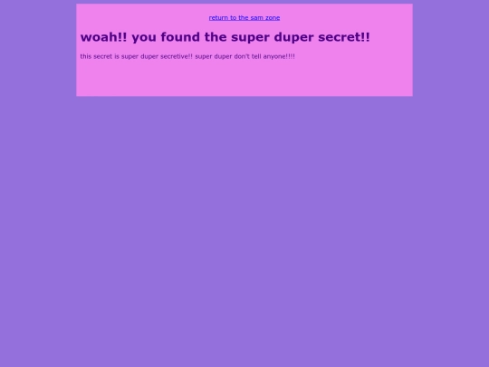 superdupersecret screenshot