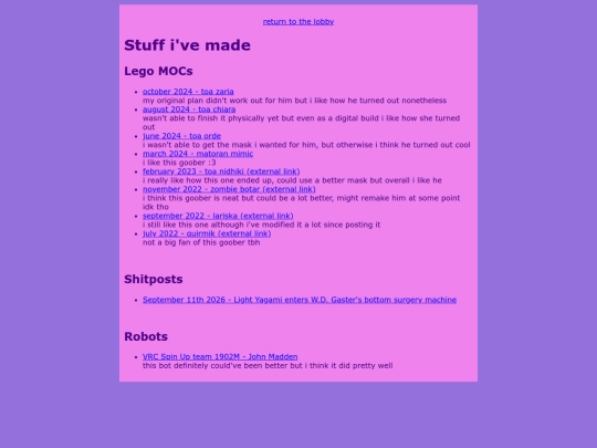 thingsivemade screenshot