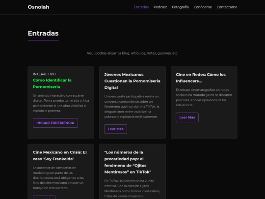 entradas screenshot