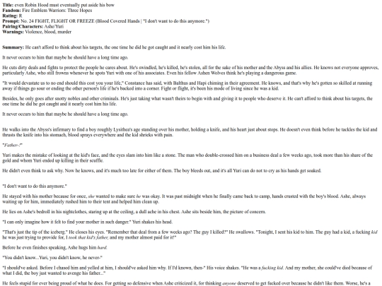 Fanfics/AsheYuri/EvenRobinHood screenshot
