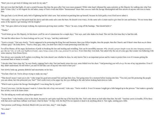 Fanfics/AsheYuri/WorthMyTime screenshot