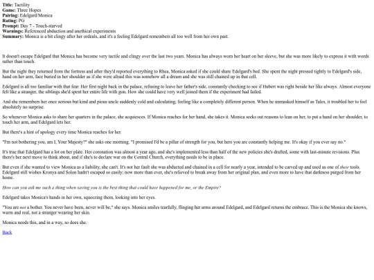 Fanfics/Monigard/Tactility screenshot