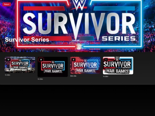 events/survivorseries screenshot