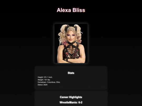 superstars/alexa_bliss screenshot