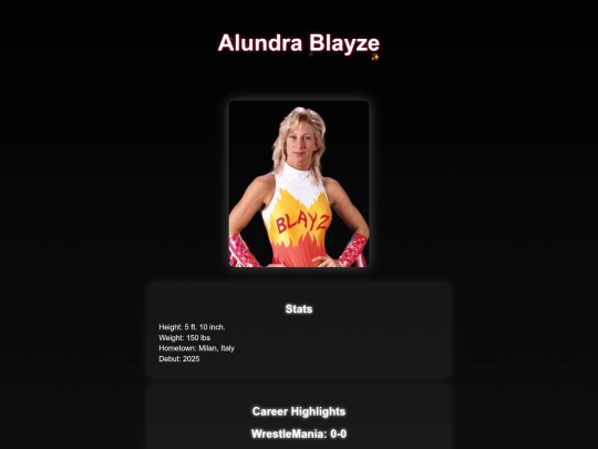 superstars/alundra_blayze screenshot