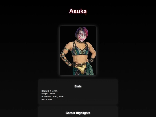 superstars/asuka screenshot