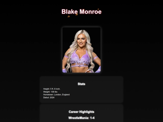 superstars/blake_monroe screenshot