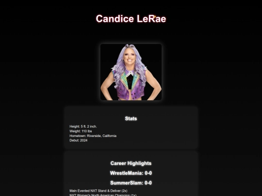 superstars/candice_lerae screenshot