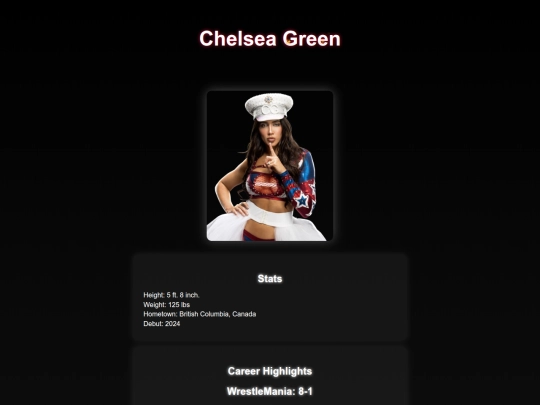 superstars/chelsea_green screenshot