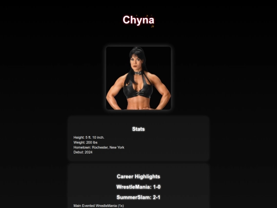 superstars/chyna screenshot