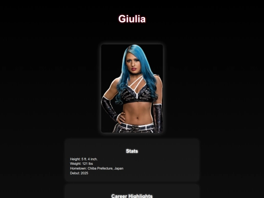 superstars/giulia screenshot