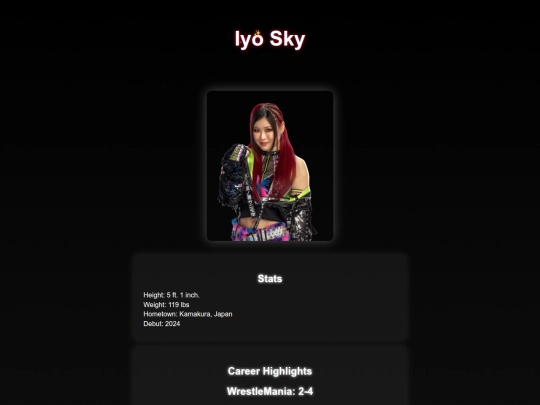 superstars/iyo_sky screenshot