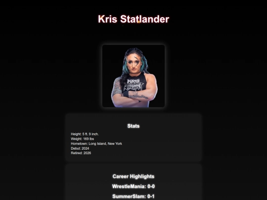 superstars/kris_statlander screenshot