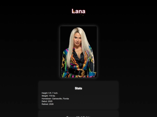 superstars/lana screenshot