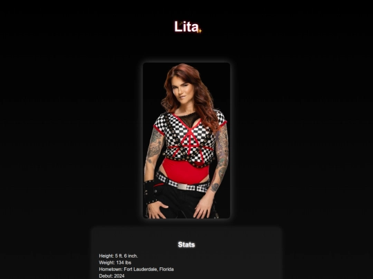 superstars/lita screenshot