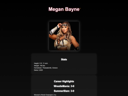 superstars/megan_bayne screenshot