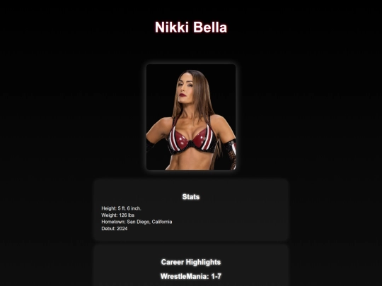 superstars/nikki_bella screenshot