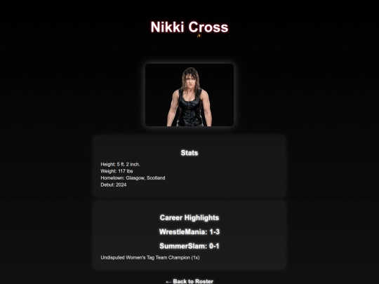 superstars/nikki_cross screenshot