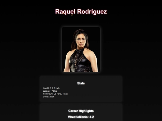 superstars/raquel_rodriguez screenshot