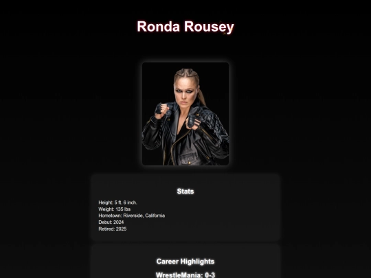 superstars/ronda_rousey screenshot