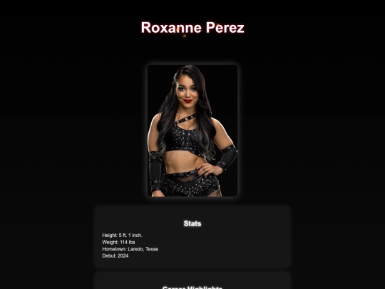 superstars/roxanne_perez screenshot