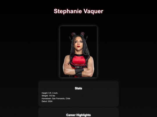 superstars/stephanie_vaquer screenshot