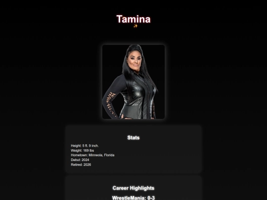 superstars/tamina screenshot
