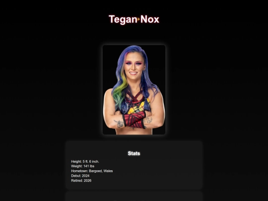 superstars/tegan_nox screenshot