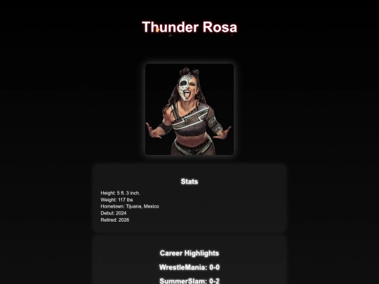 superstars/thunder_rosa screenshot