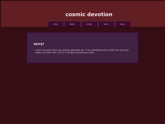 writing screenshot