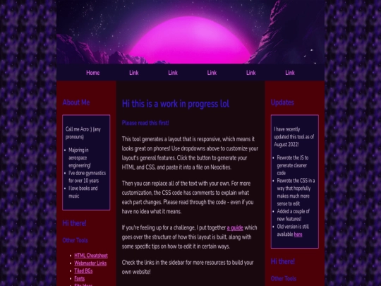 index screenshot