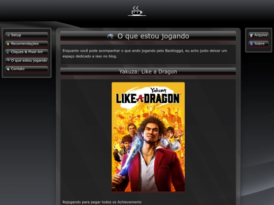 Sidebar/jogando screenshot