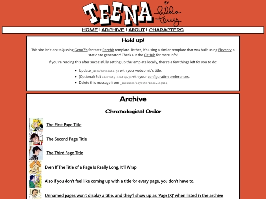 archive screenshot