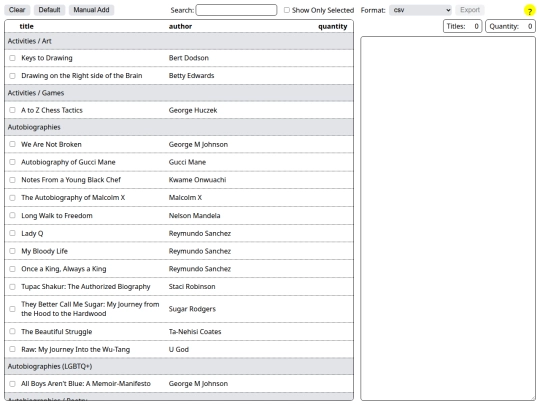 index screenshot