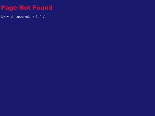 not_found screenshot