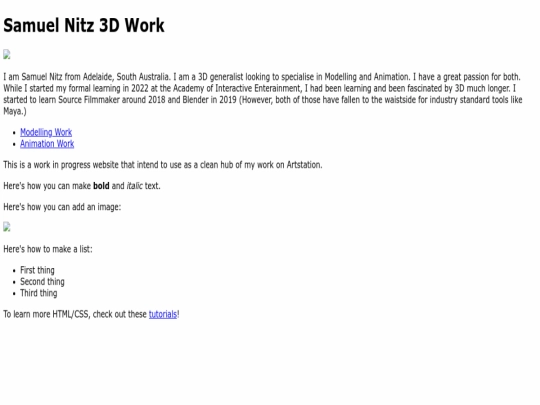 index screenshot