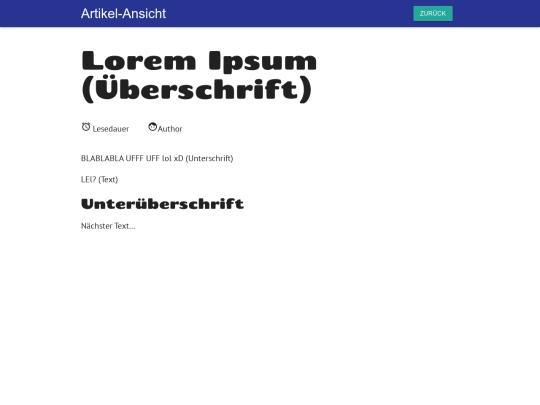 artikel_vorlage screenshot