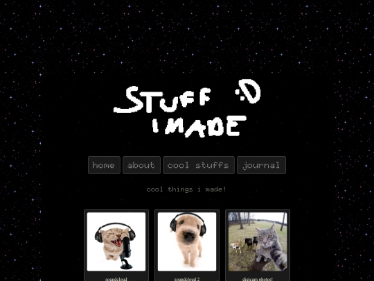 stuff_i_made screenshot