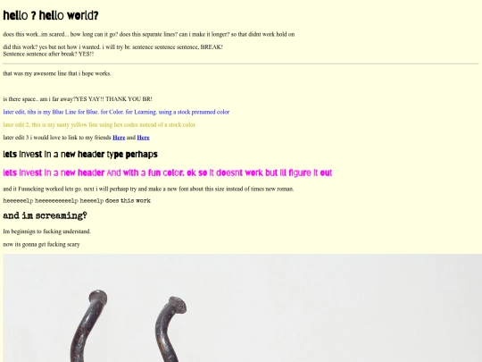 testpage screenshot