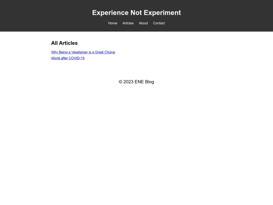 articles screenshot
