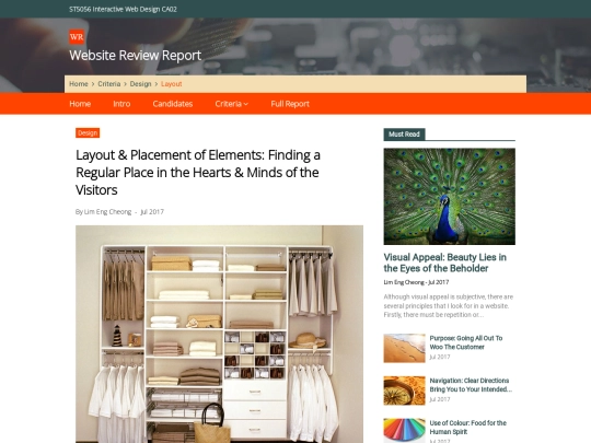 layout screenshot